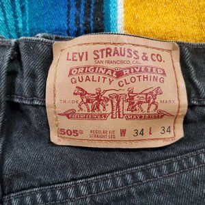 Vintage Levi’s 505 cutoffs jeans shorts high waist